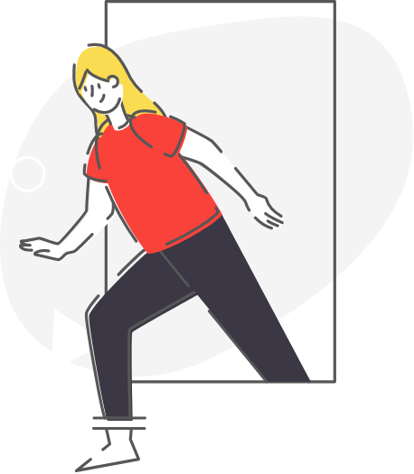woman-red-shirt