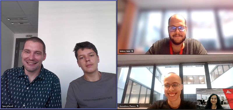 a screenshot of the onboarding session inside Adastra.